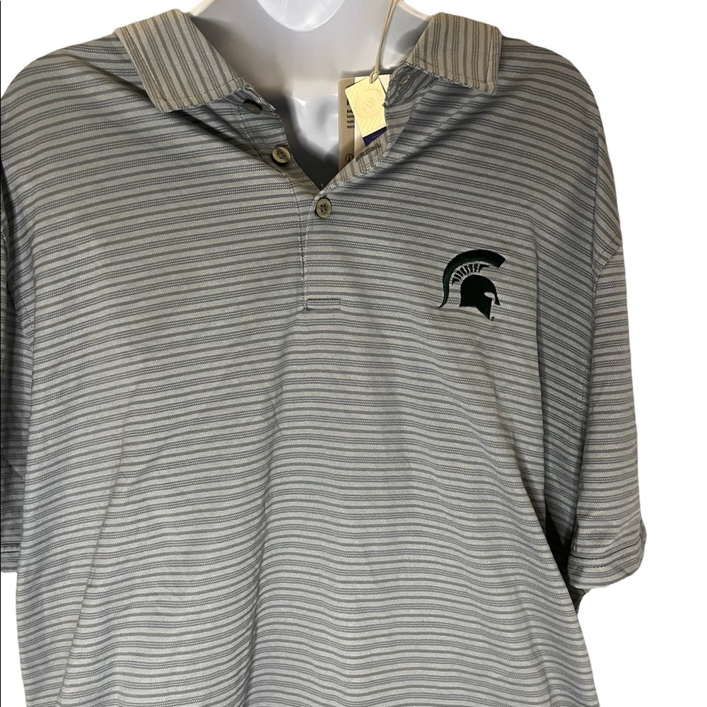 NEW Tommy Bahama Michigan State Polo Shirt